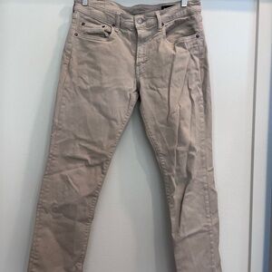 Bonobos Men's Beige Slim Jeans